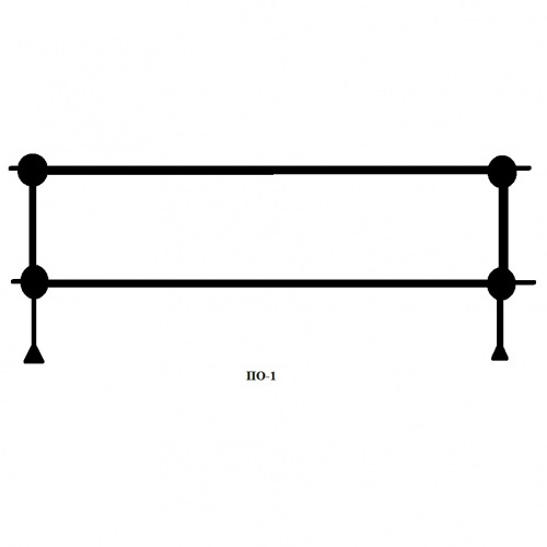 Перильные ограждения ПО-1